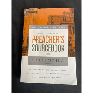 Nelson's Annual Preacher's Sourcebook 2016 Ken Hemphill Thomas Nelson